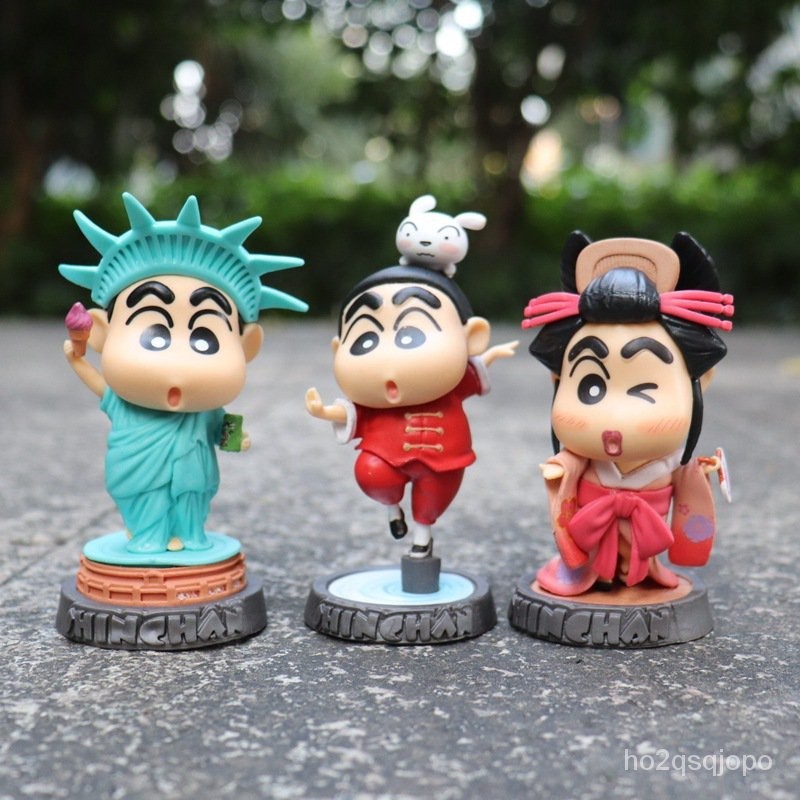 GKCrayon Xiaoxin โมเดลทำมือตกแต่งสร้างสรรค์ Global Tour Station Japan Station US Station Series ขายส