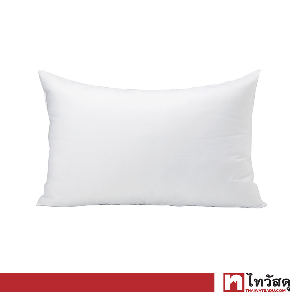 KASSA HOME หมอนหนุน รุ่น Premium ขนาด 19 x 29 นิ้ว สีขาว