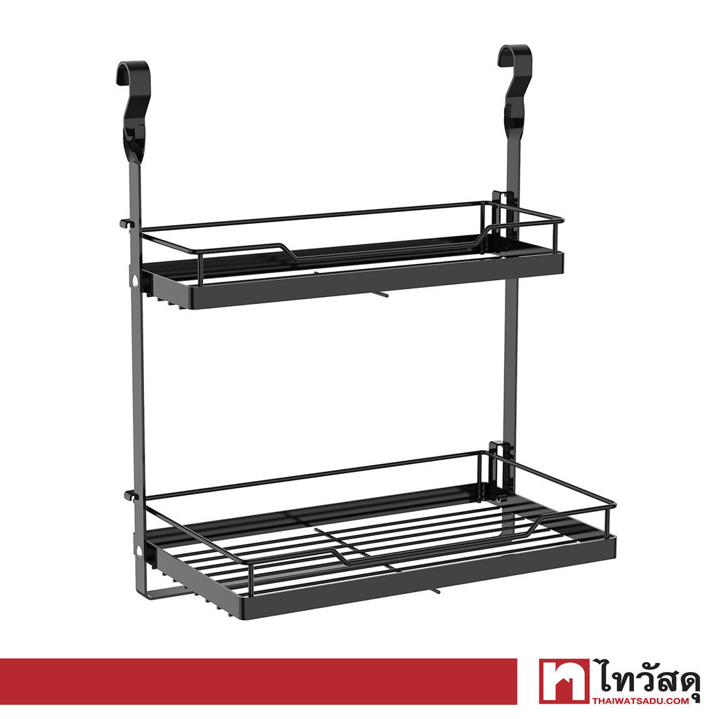 KASSA HOME ชั้นวางของแบบแขวน 2 ชั้น (พับเก็บได้) Darco รุ่น WK112334 ขนาด 31.7 x 17.4 x 37.3 ซม.