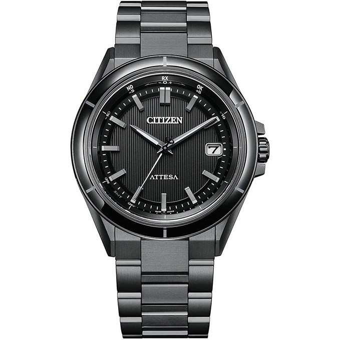 Jdm Watch Citizen Attesa Series Cb3035-72E นาฬิกาข้อมือ พลังงานแสงอาทิตย์ อัลลอยด์ สําหรับผู้ชาย
