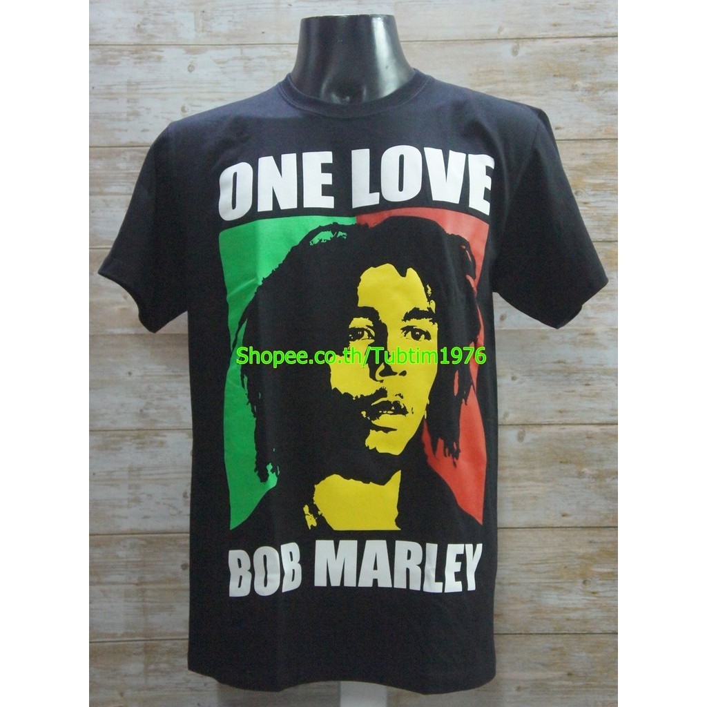 เสื้อวง BOB MARLEY งานวงดนตรีต่างประเทศ วินเทจ บ็อบ มาร์เลย์ TDB6035