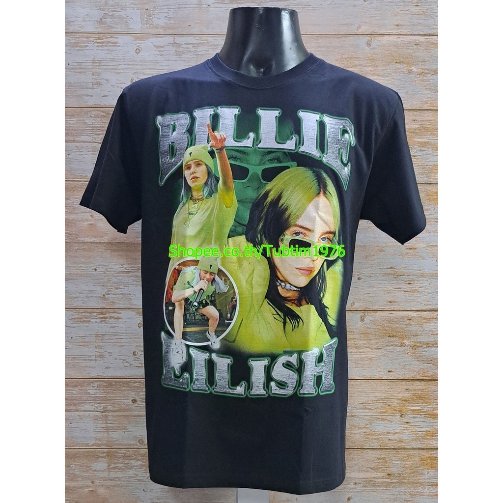 เสื้อวง BILLIE EILISH งานวินเทจ ลายอมตะ วินเทจ บิลลี ไอลิช BEH1891