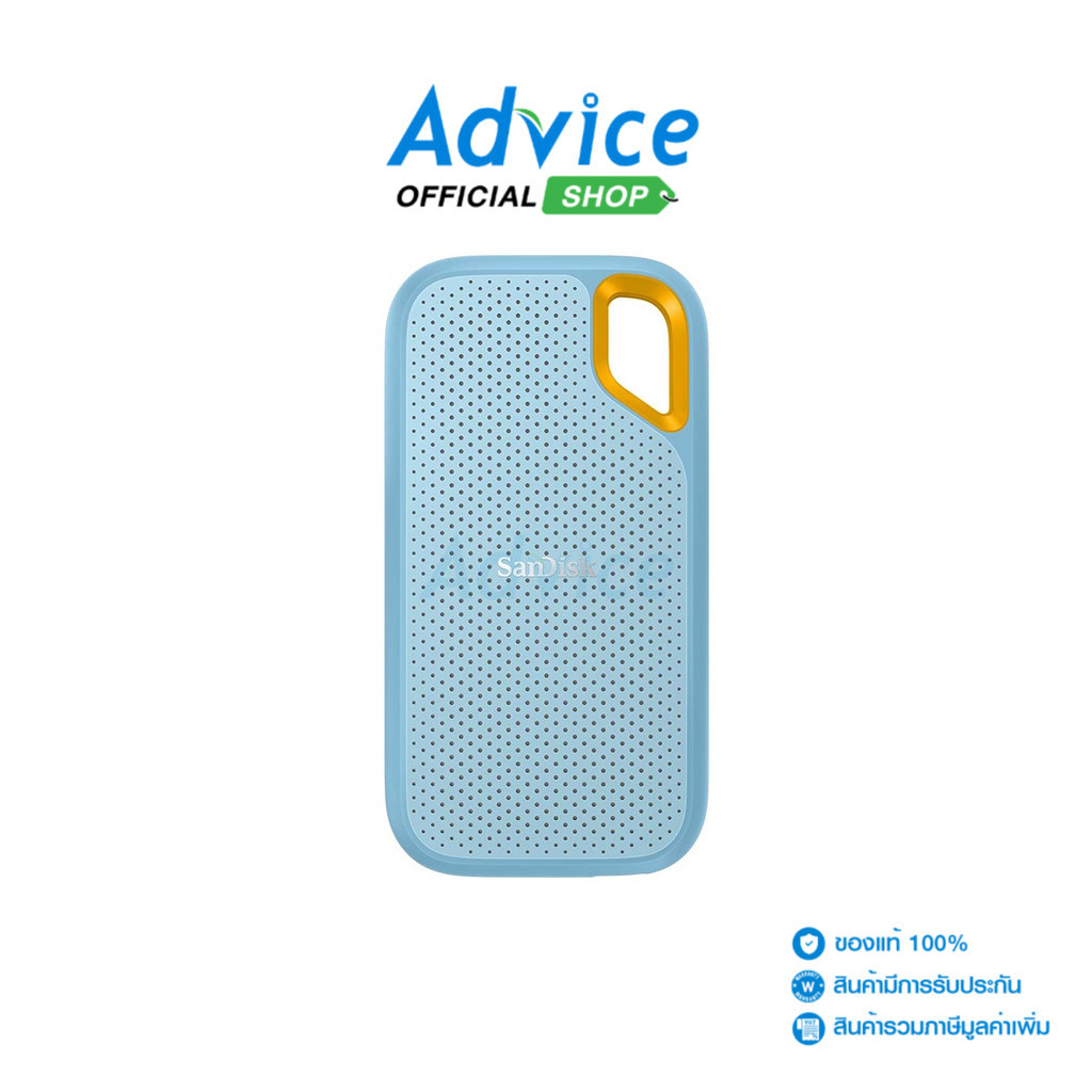 SANDISK 1 TB EXT SSD  EXTREME SKY BLUE (SDSSDE61-1T00-G25B) - A0154126