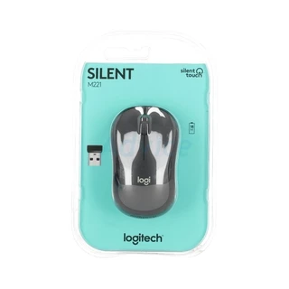 LOGITECH MOUSE WIRELESS (เมาส์ไร้สาย) M221-SILENT BLACK - A0120790