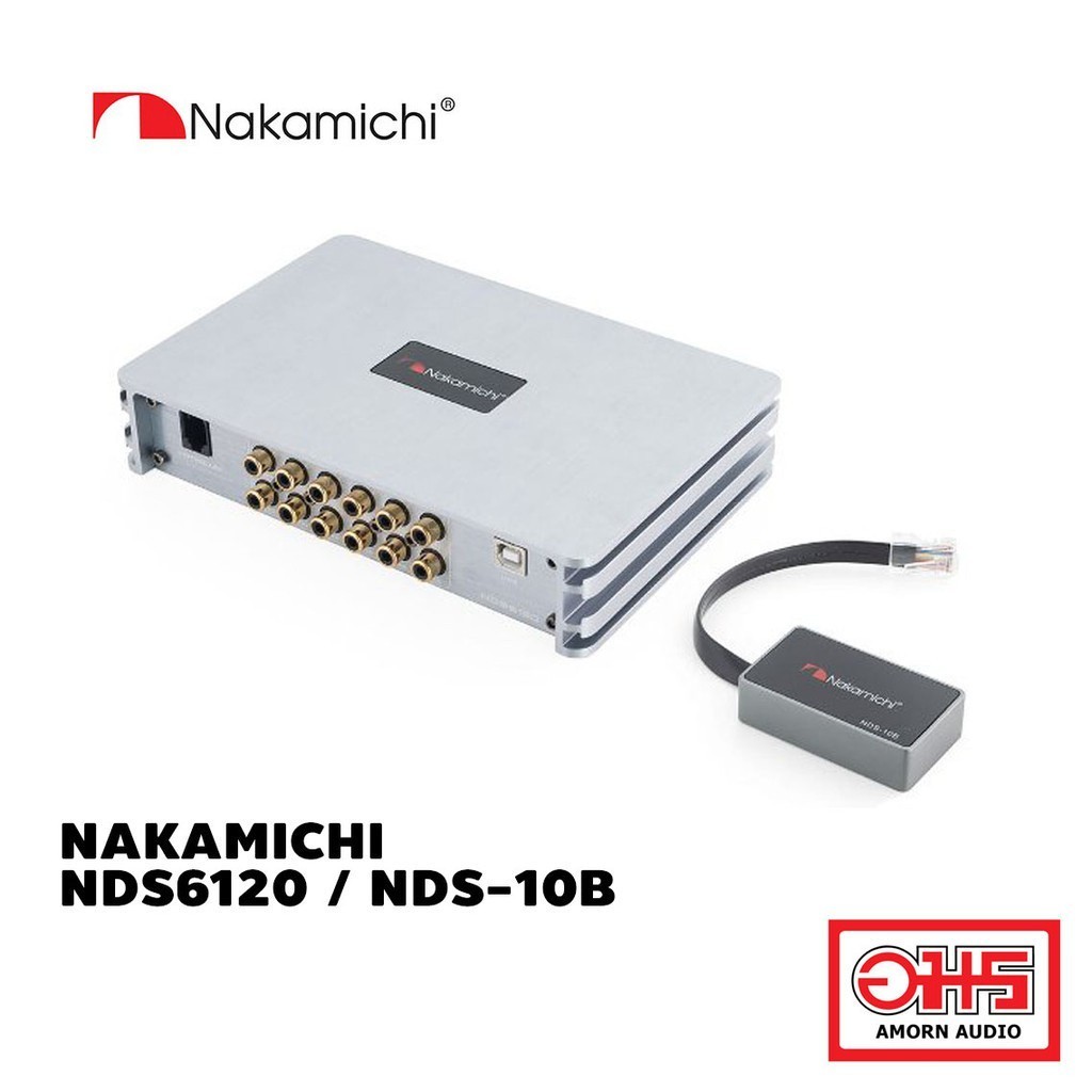 NAKAMICHI NDS6120 NAKAMICHI NDS-10B digital sound processor 6ch. input 12ch output ,31bands E
