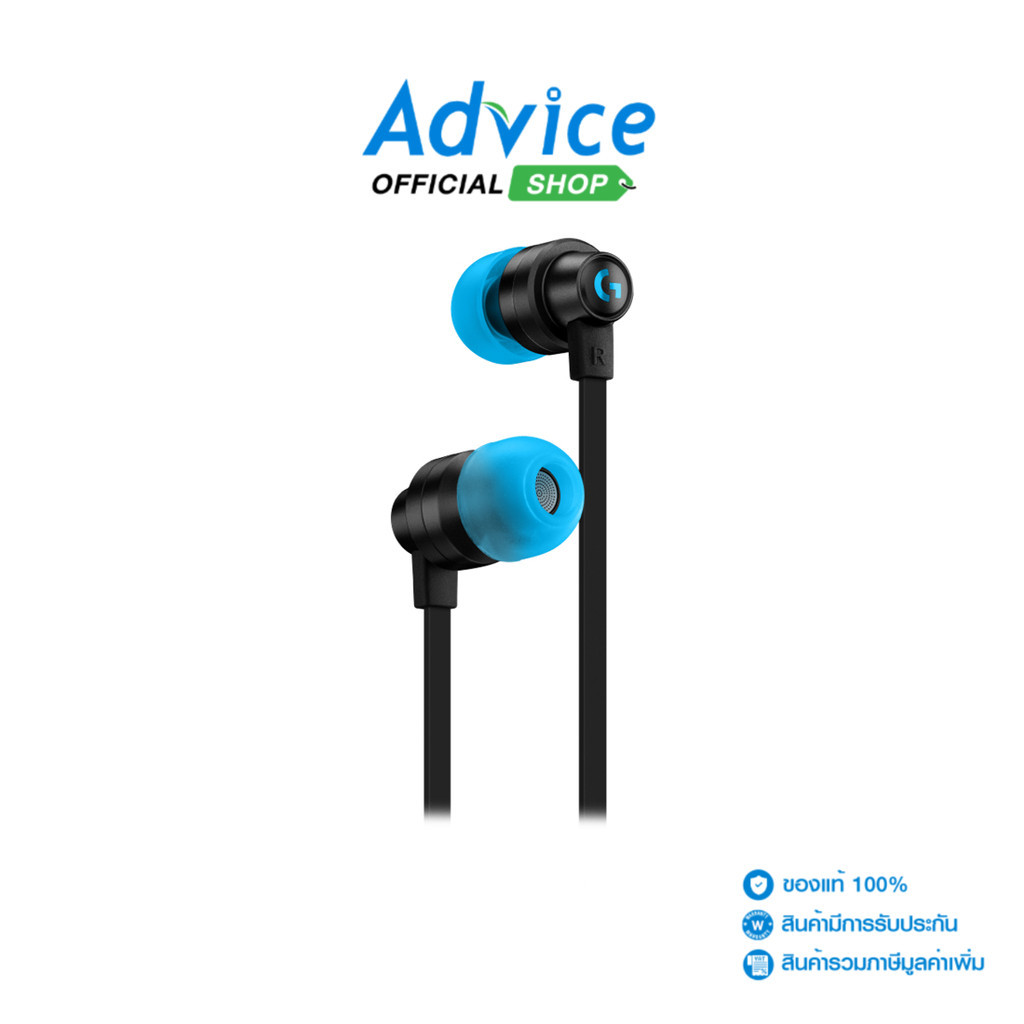 LOGITECH HEADPHONE IN-EAR G333 BLACK - A0135672