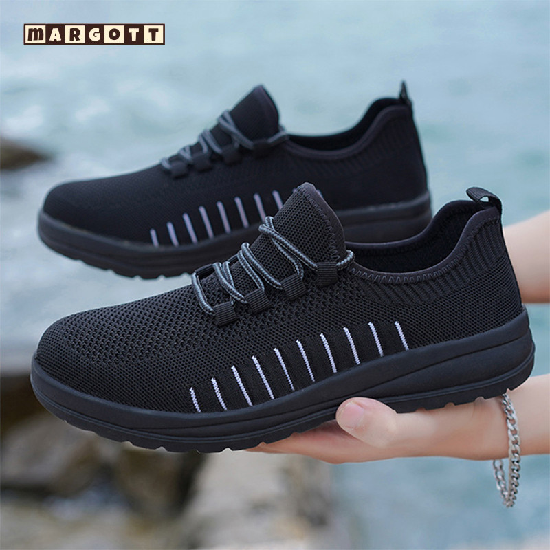 【margott9】Safety Shoes รองเท้าเซฟตี้หัวเหล็ก🔨🔨กันกระแทกและกันแทง สะดวกสบายและระบายอากาศได้ดี