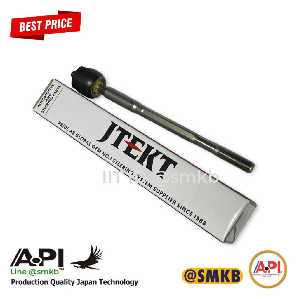 ไม้ตีกลอง ลูกหมากแร็ค ซ้ายขวา Toyota Vigo 2WD 4WD 04-15 INNOVA 2WD Fortuner Jtekt ตัวติดศูนย์/ Aisin