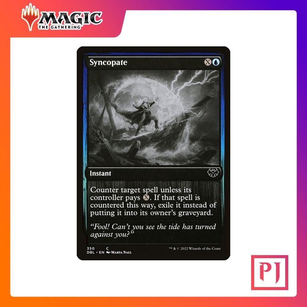 [MTG] Syncopate [DBL] [BLUE] [COMMON] [NORMAL] [ENG] (การ์ดเมจิค / Magic the Gathering)