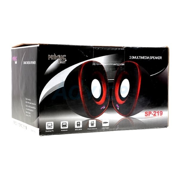 MAGICTECH (2.0) ลำโพง  (SP-219) Blue - A0084182