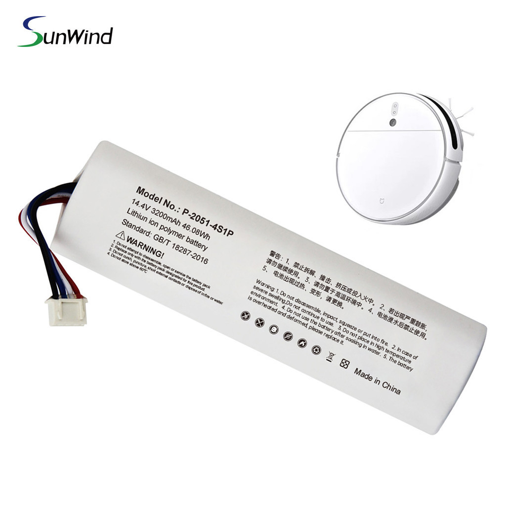 14.4V Robot Battery P2051-4S1P-ZM For XIOMI Mijia Mi Sweeping Mopping Robot Vacuum Cleaner battery