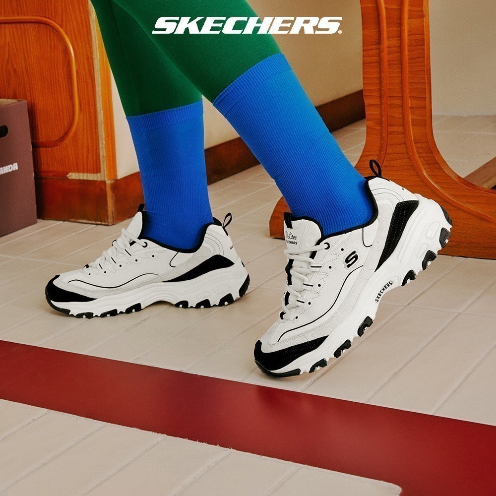 Skechers สเก็ตเชอร์ส รองเท้า ผู้หญิง Sport D'Lites 1.0 Shoes - 896264-NTBK