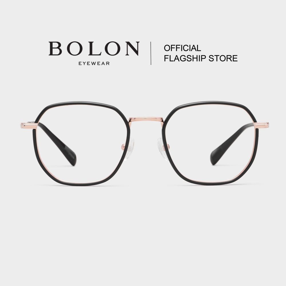 Bolon Busan BJ6086 กรอบแว่นแบรนด์เนม โบลอน แว่นสายตากรองแสง ออโต้เปลี่ยนสี แฟชั่น