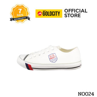 GOLDCITY รองเท้าผ้าใบ แฟชั่น แบบผูกเชือก UNISEX ใส่สบาย น้ำหนักเบา กันลื่น (39-45) รุ่น NO024