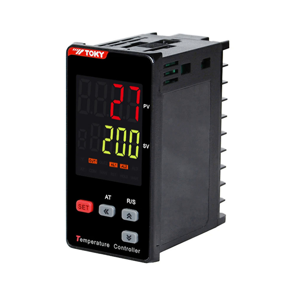 TOKY TEY6-MC10สมาร์ทเทอร์โม Tc/rtd อินพุต LED อัจฉริยะ PID ควบคุมอุณหภูมิเอาท์พุท SSR หรือรีเลย์ที่ม