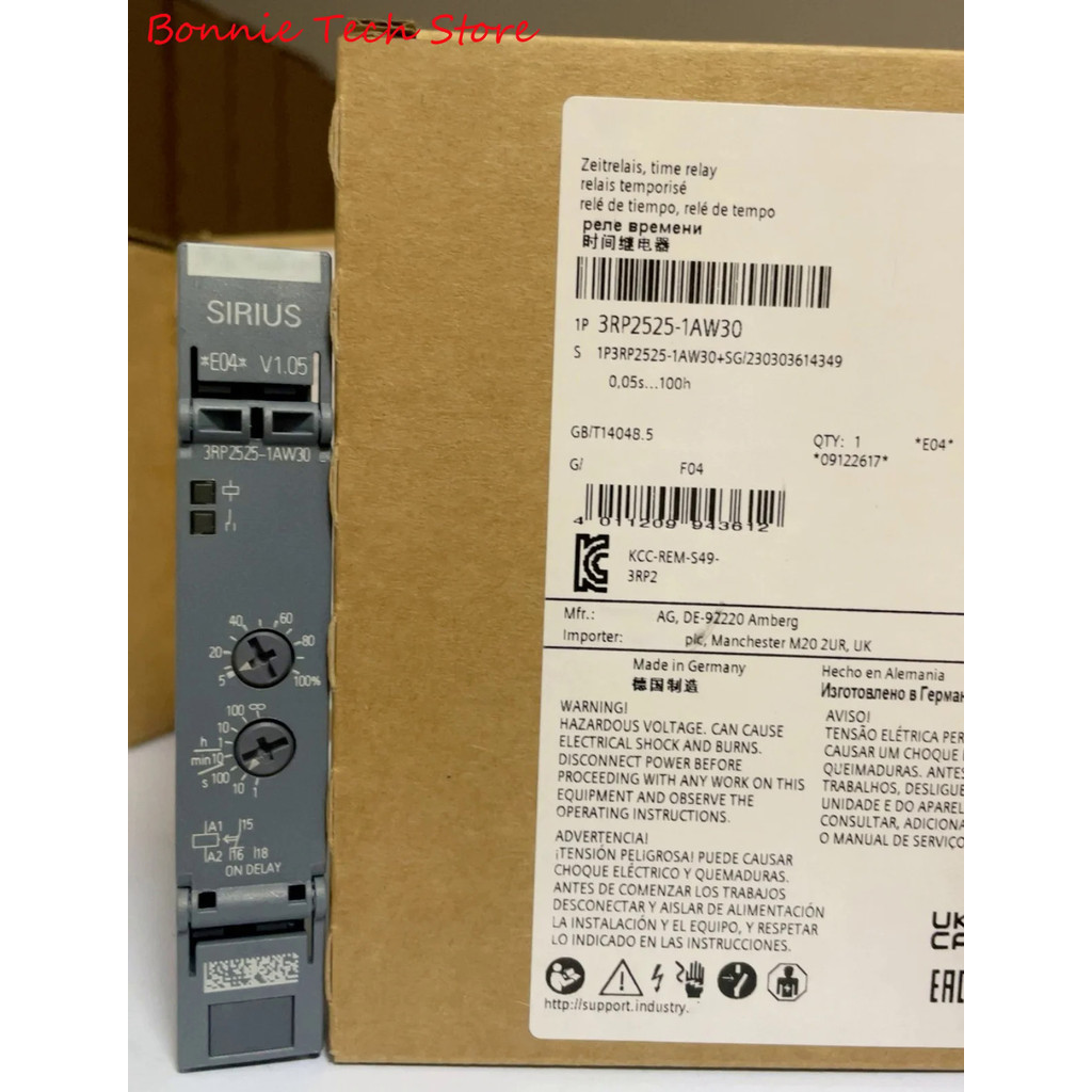 3RP2525-1AW30สำหรับ Siemens Timing Relay