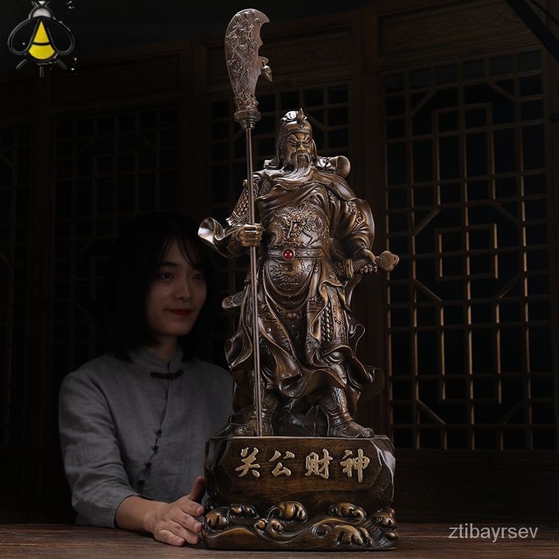 Guan Yu, เทพเจ้าแห่งความมั่งคั่ง, Guan Gong, เทพเจ้าแห่งความมั่งคั่ง, รูปปั้นของ Guan Gong NVJJ