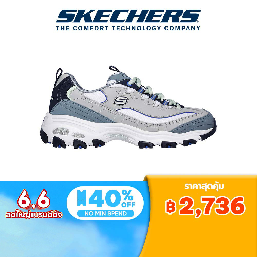Skechers สเก็ตเชอร์ส รองเท้า ผู้หญิง Sport D'Lites 1.0 Shoes - 13143-GYBL