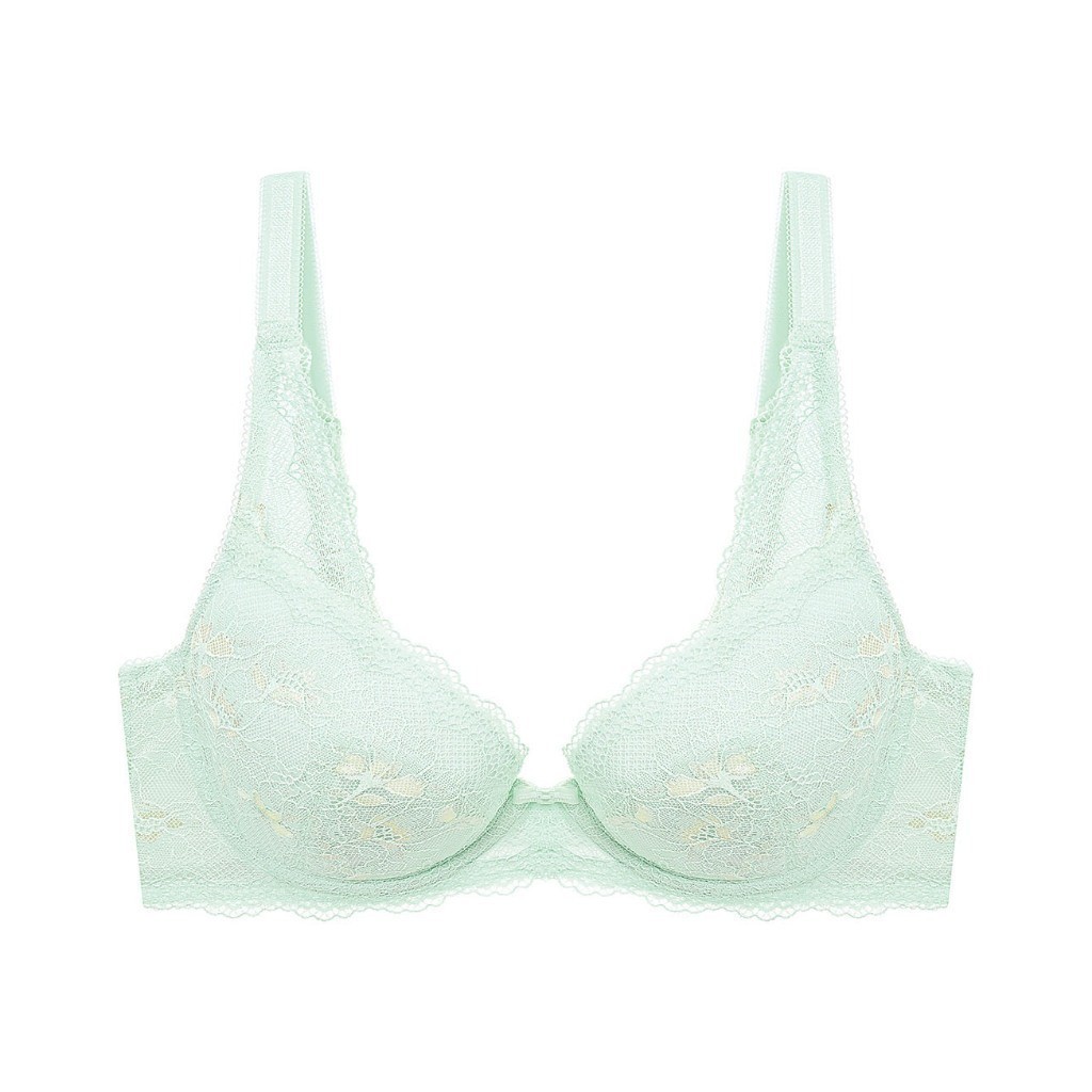 Triumph เสื้อชั้นในรูปแบบมีโครง รุ่น Natural Elegance Delicate WHP-R รหัส 10218413 สีเขียว 00LT