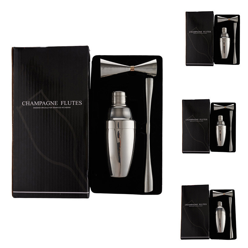 304Stainless Steel Shaker-Piece Set Section Cocktail Shaker Cocktail Snow Potshakerjigger