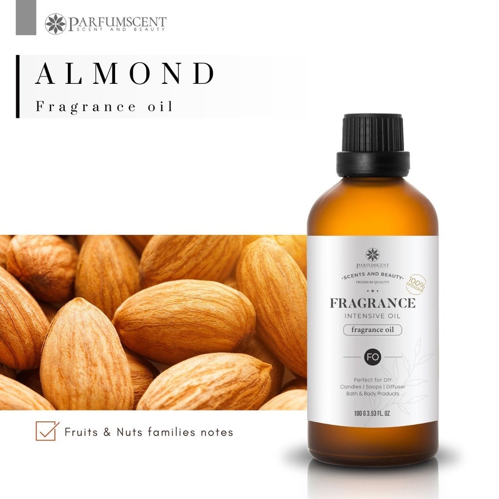 PARFUMSCENT หัวน้ำหอม Almond Fragrance Oil