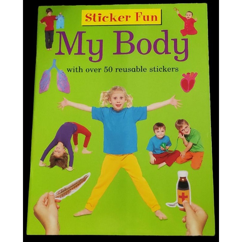 ✅พร้อมส่ง Sticker Fun My body