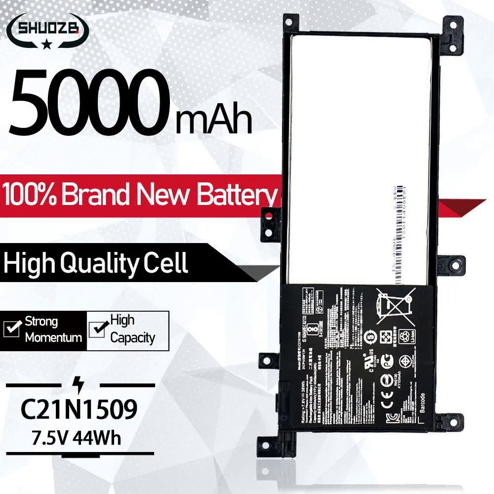 New Laptop Battery C21N1509 For ASUS X556UA X556UB X556UF X556UJ X556UQ X556UR X556UV A556U FL5900U 