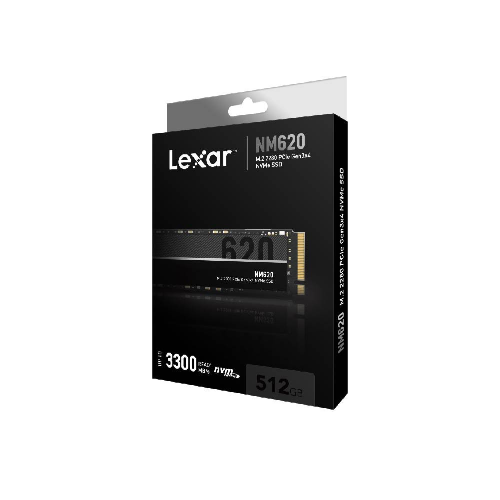 เอสเอสดี ภายใน Lexar NM620 512GB M.2 2280 PCIe NVMe (LNM620X512G)_2