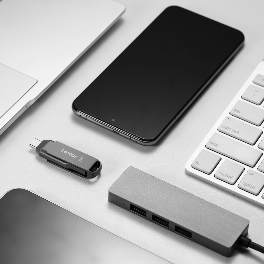 แฟลชไดรฟ์ Lexar D400 32GB Dual USB Type-C/A USB 3.1 2-in-1_3