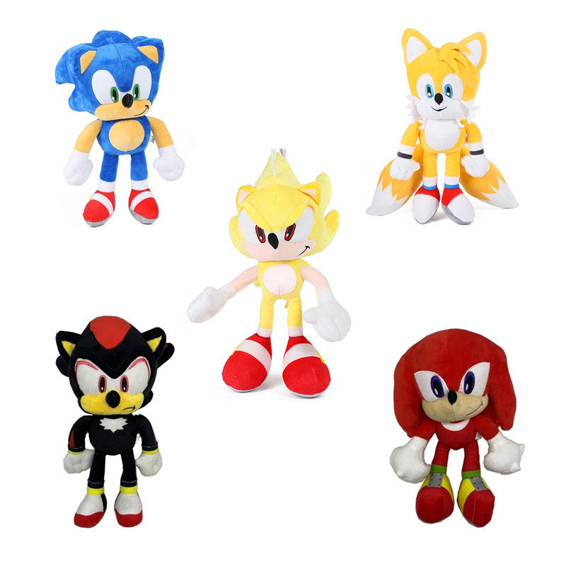 Sony New Sonic the Hedgehog Hedgehog Sonic the Hedgehog Na Plush Toy Doll
