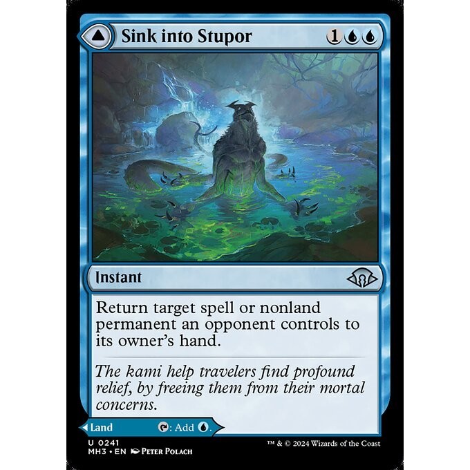 [Modern Horizons 3] - [MH3] - (U) -[Sink into Stupor // Soporific Springs] - [2024]