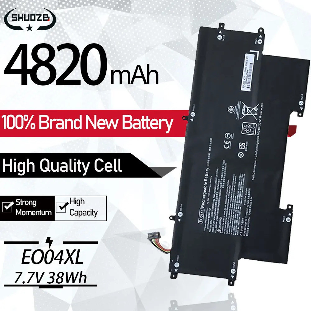 New EO04XL E004XL HSTNN-I73C Battery For HP EliteBook Folio G1 827927-1C1 828226-005 827927-1B1 P4P8