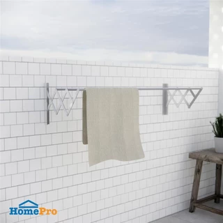 PLIM ราวติดผนังสเตนเลสรุ่นตรง3เส้น 80cm จัดส่งโดย HomePro