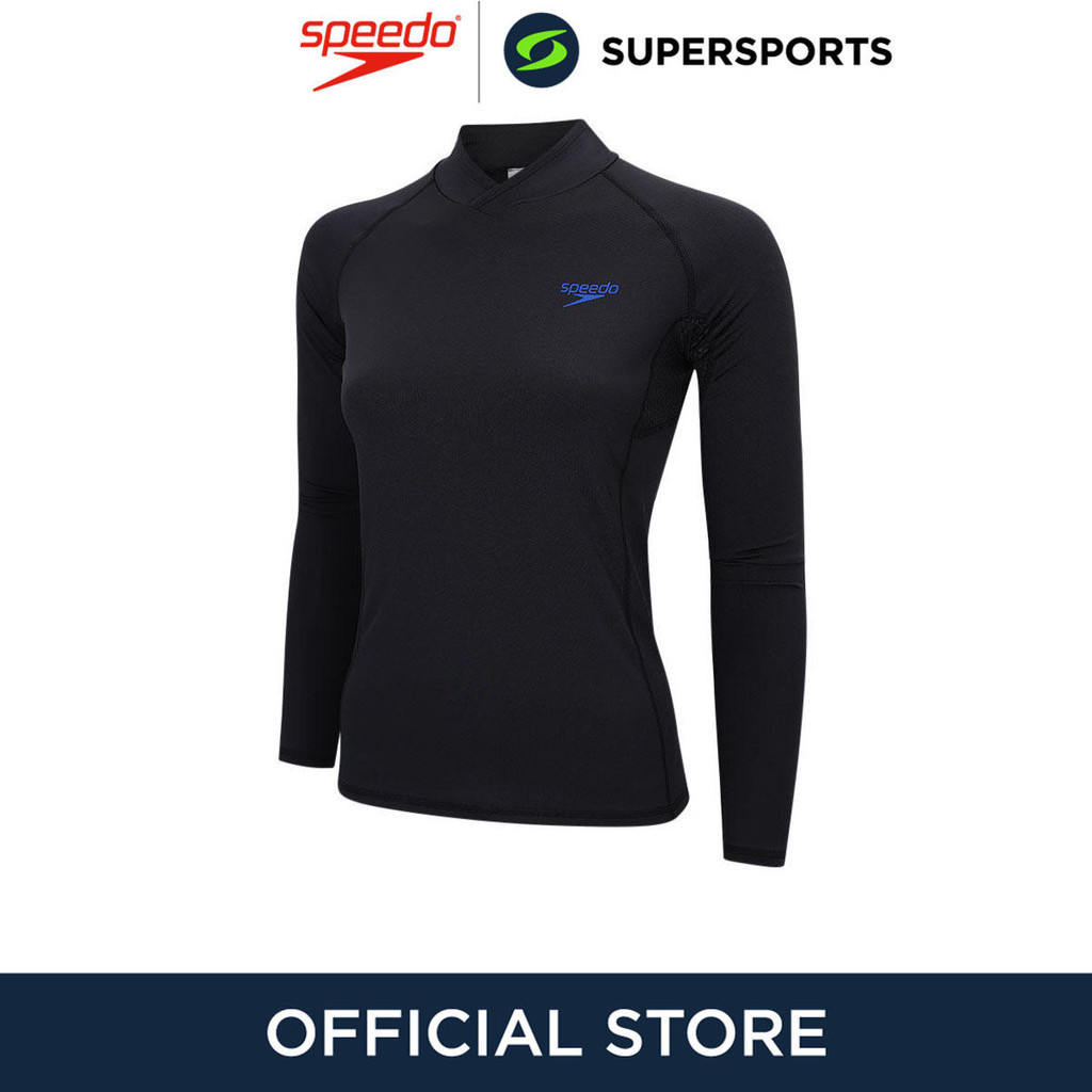 SPEEDO Essential Long Sleeves Breathable เสื้อรัชการ์ดผู้หญิง