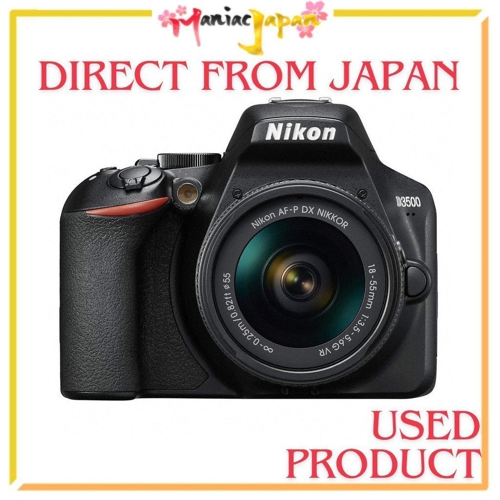 [ กล้องมือสองจากญี่ปุ่น ] [ กล้อง DSLR ] Nikon D3500 AF-P 18-55 VR Lens Kit D3500LK