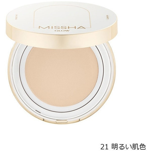 Glow Missha Glow Cushion Light 21 Bright skin 23 Natural skin Direct from Japan