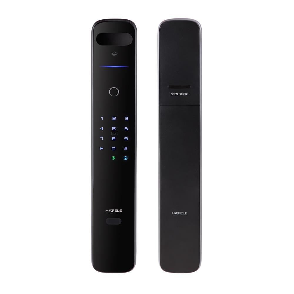 [ติดตั้งฟรี!] HomePro กลอนดิจิตอล  PP9100 499.21.219 สีดำ แบรนด์ HAFELE