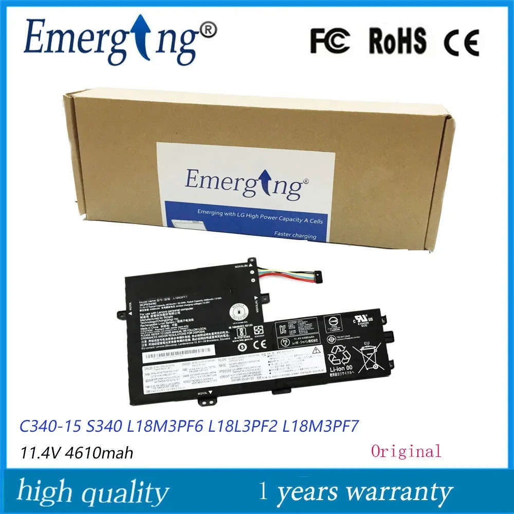 ใหม่แล็ปท็อป L18M3PF7แบตเตอรี่สำหรับ Lenovo I Deap AD S340 C340-15 L18M3PF6 L18L3PF2 L18C3PF7