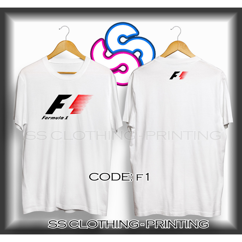 【COD】FORMULA ONE F1 LOGO SHIRT Car Guy Shirt Car Wear