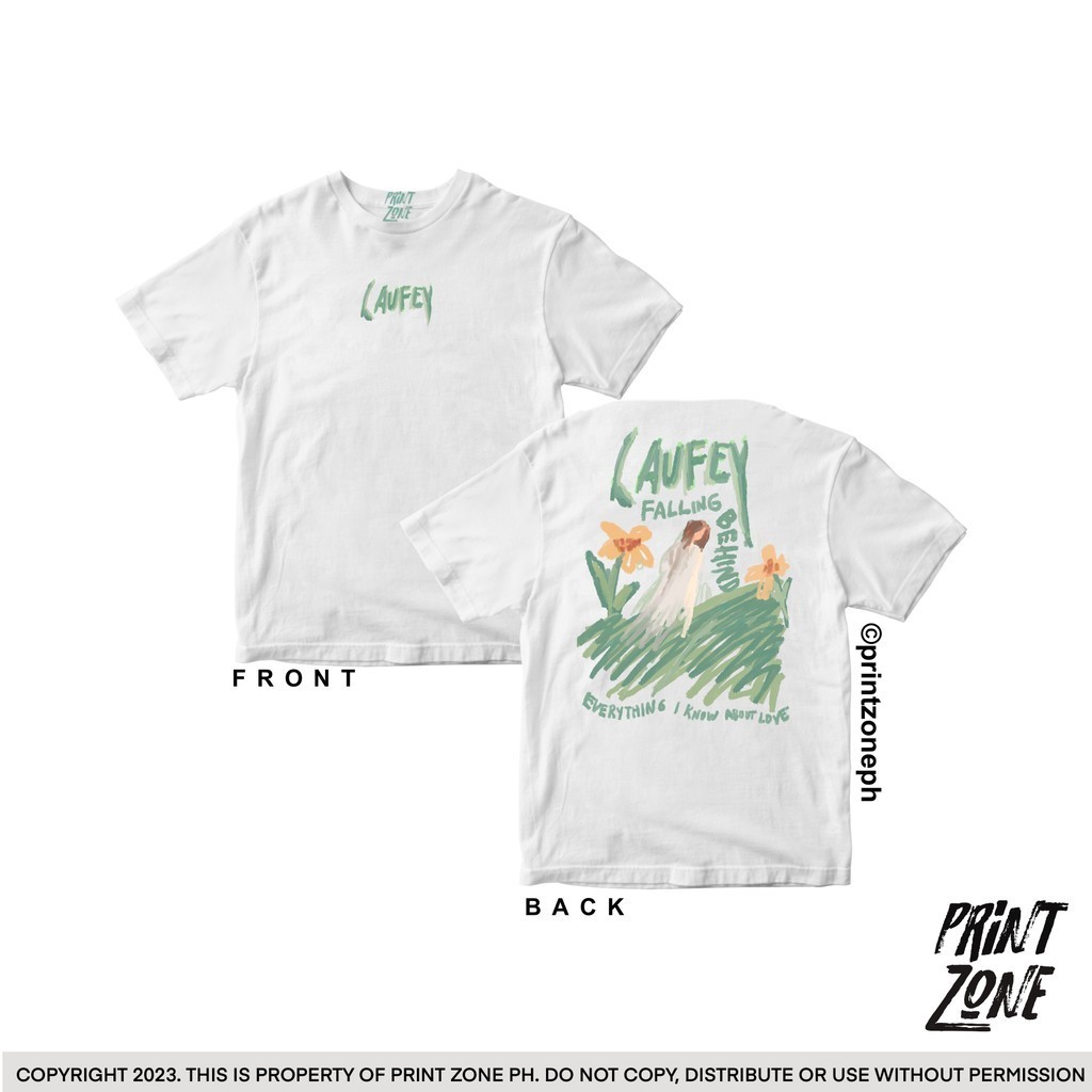 【COD】LAUFEY SHIRT - Falling Behind Doodle BY PRINTZONEPH