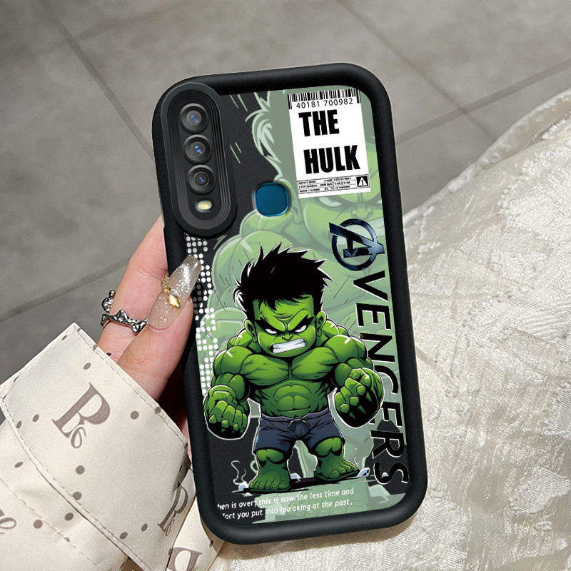 เคสสำหรับ VIVO Y17 Y15 Y12 Y12i Y3 Y3s 2020 เคสป้องกันลายฮักักและไอรอนแมนน่ารักดีไ