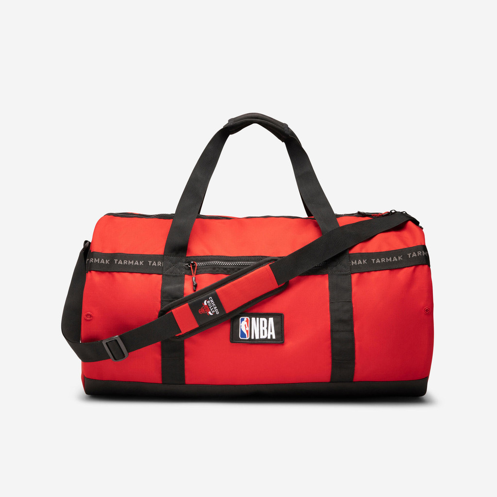 TARMAK - กระเป๋ากีฬาบาสเก็ตบอลรุ่น NBA Bulls (สีแดง) - Basketball Sports Bag NBA Bulls - Red