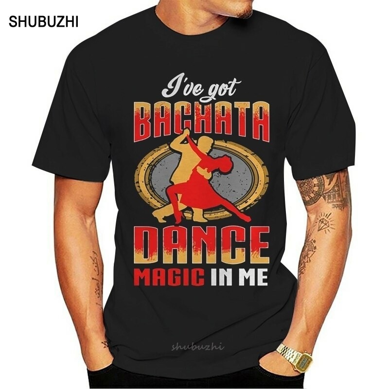 【COD】Funny Men T Shirt Women Novelty Tshirt Bachata Dancing Shirt For Women And Men Cool T Shirt
