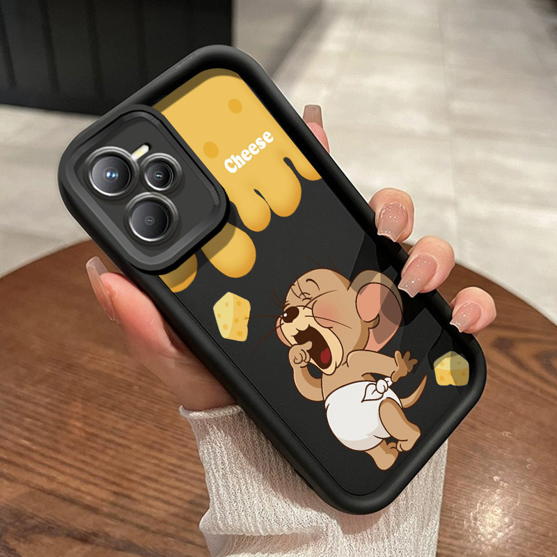 เคสสำหรับ Realme C35 Realme Narzo 50A Prime เคสครอบปกป้องซิลิโคนป้องกันรอยขีดข่วนลาย