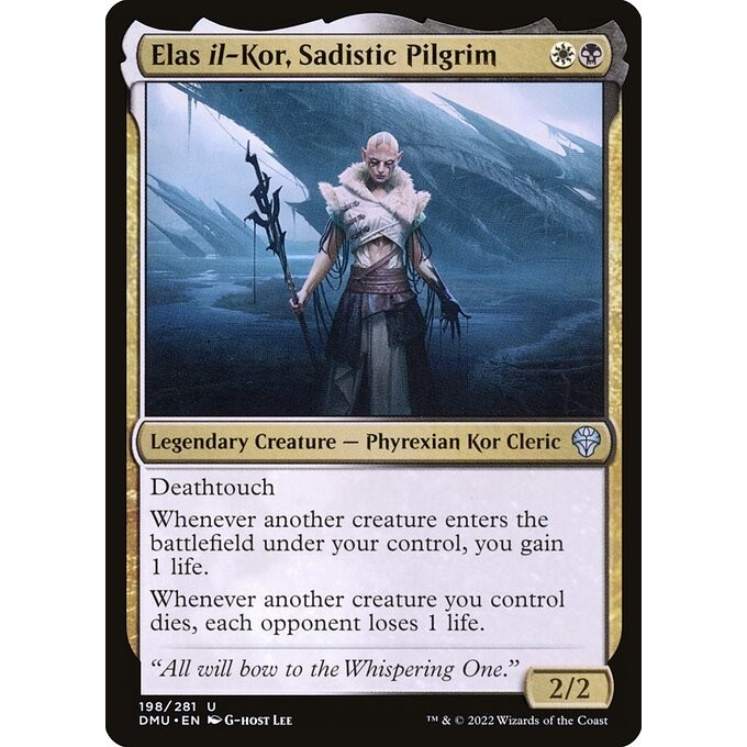 [Dominaria United] - [DMU] - (U) -[Elas il-Kor, Sadistic Pilgrim] -  [2022]