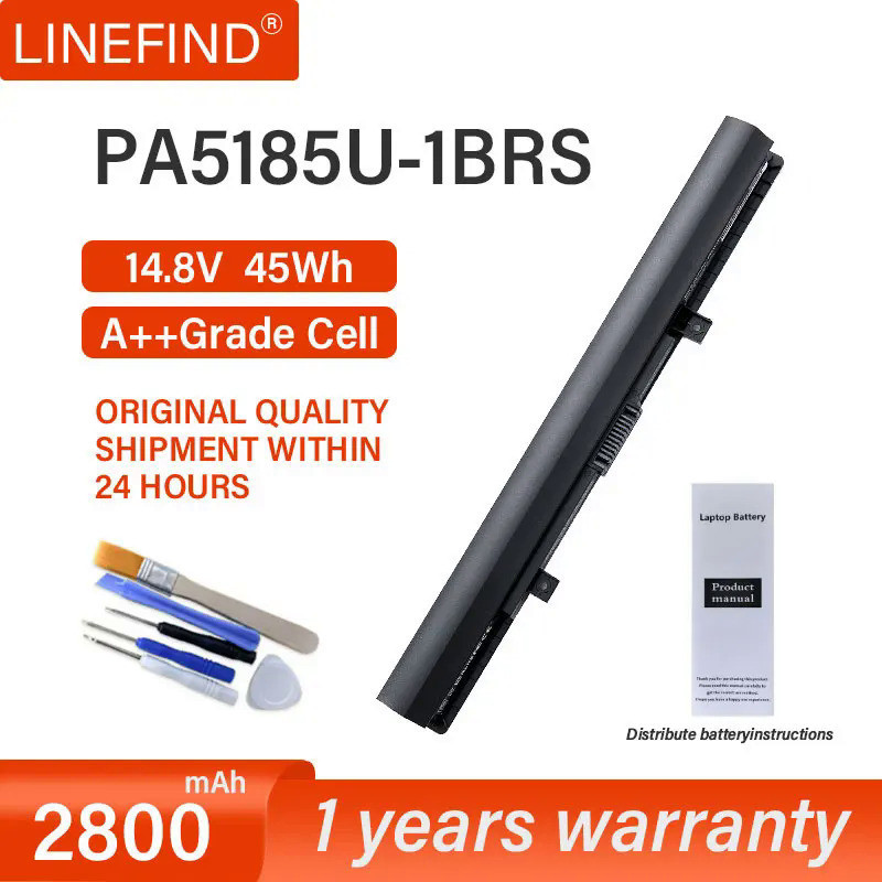 PA5185U-1BRS PA5186U-1BRS แล็ปท็อปเปลี่ยนแบตเตอรี่สำหรับโตชิบา Satellite C50 C55D PA5184U-1BRS L55D 