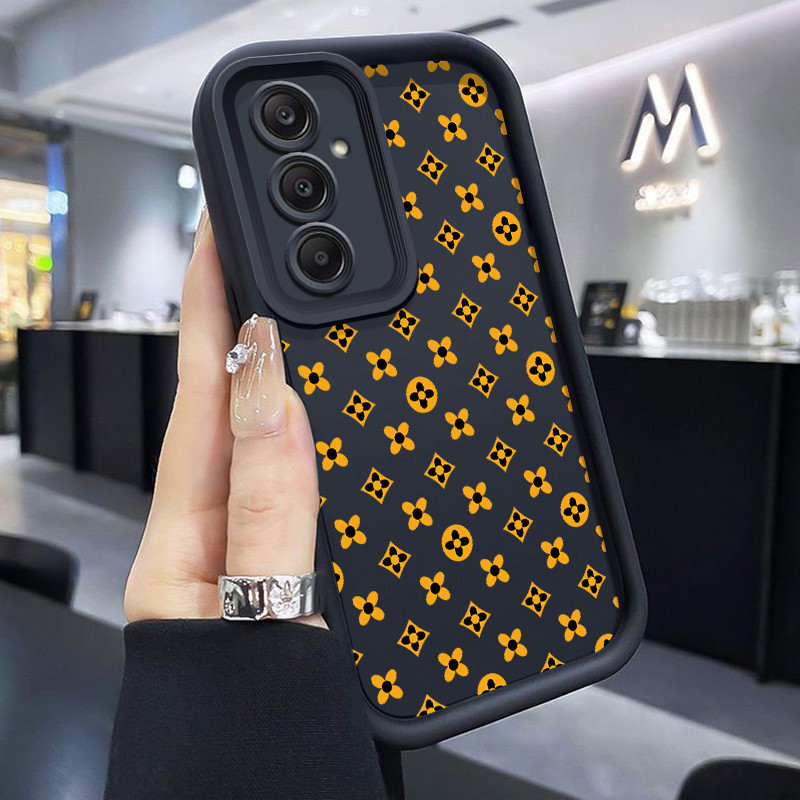 เคสสำหรับ Samsung A25 Samsung A15 4G A15 5G เคสครอบป้องลมที่เรียบง่ายจุดคลื่น