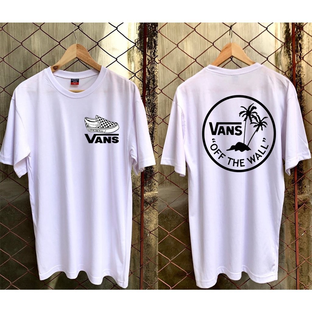 【High quality】”VANS” Street Wear Treading Graphic Tee T-shirt Printed High Quality Unisex