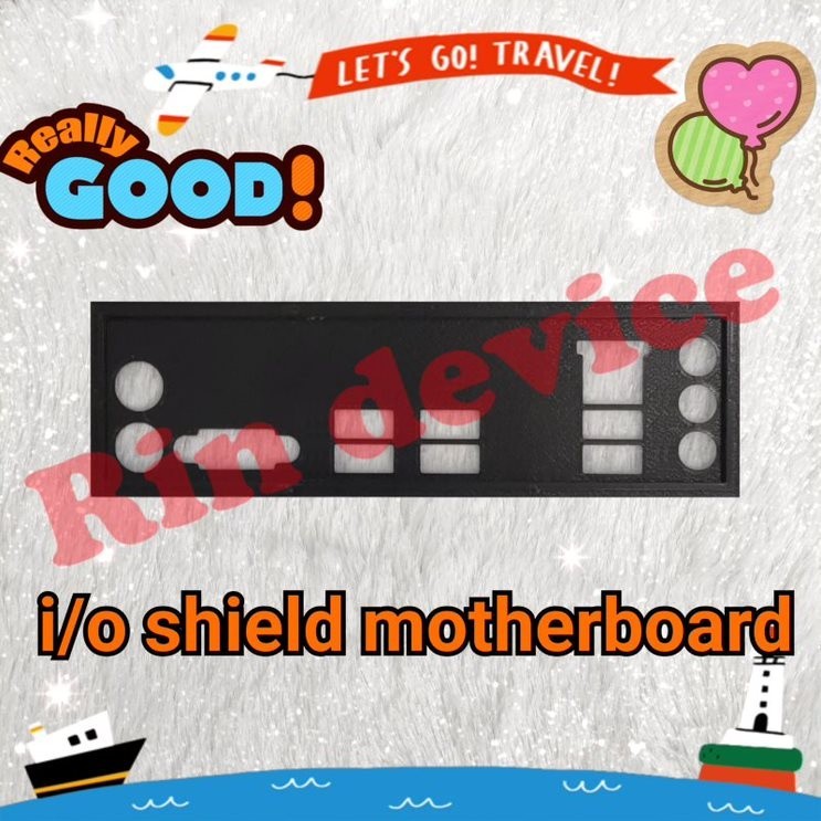 i/o shield mainboard asus EX h310m V3   #ฝาหลังเมนบอร์ด