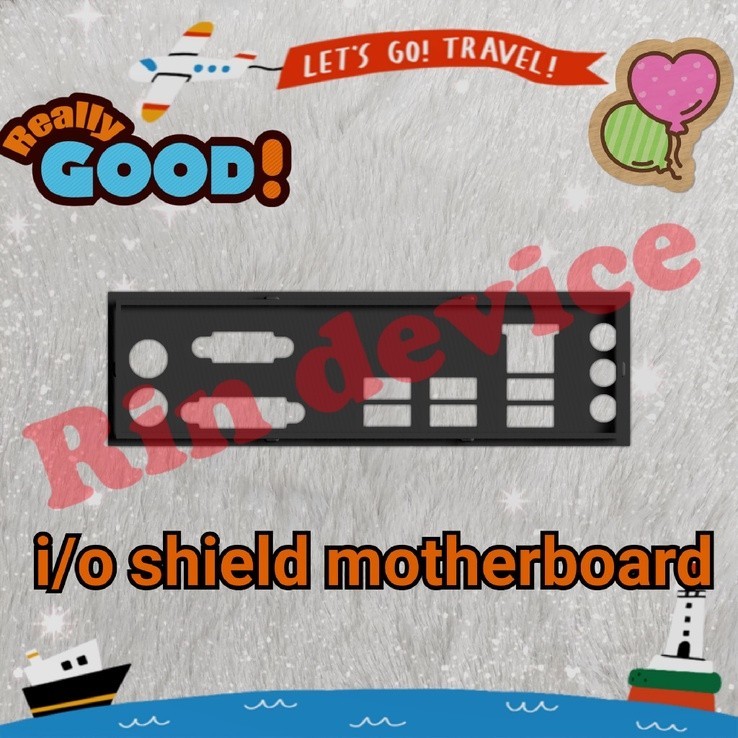 i/o shield mainboard asus PRIME B350M-K B350M-DRAGONหากต้องการรุ่นอื่นติดต่อทางร้าน ขายมีทุกรุ่น #ฝา